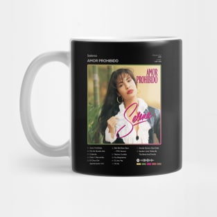 Selena - Amor Prohibido Tracklist Album Mug